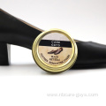 Tin shoe polish leather renovating polish